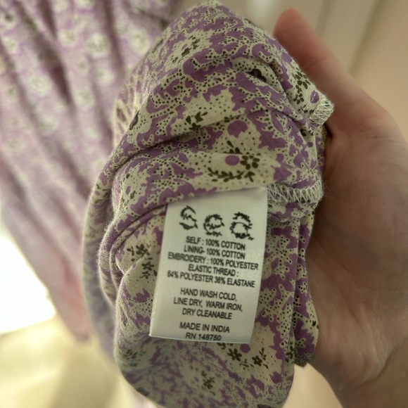 Sea New York Ida Apron Midi Dress In Lilac - Picture 8 of 8